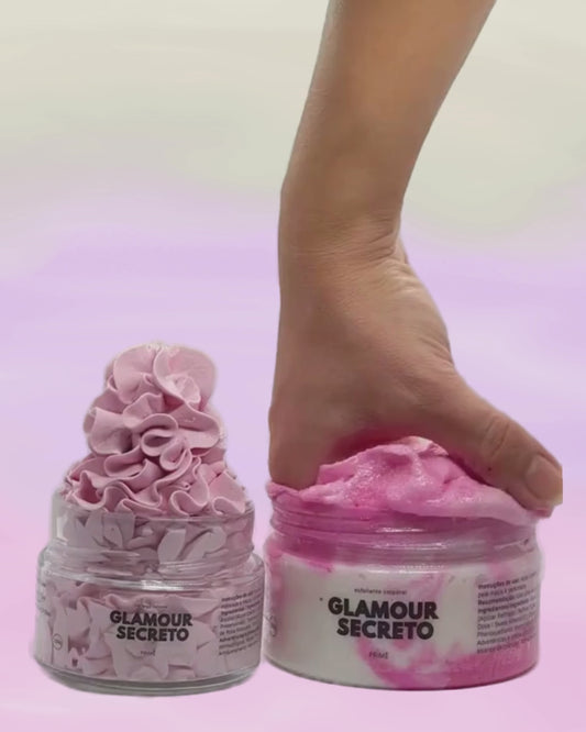 Kit Manteiga e Esfoliante Corporal Glamour Secreto